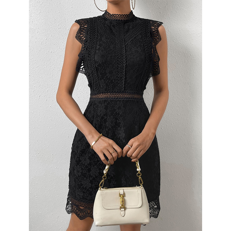 How do the various styles of lace dresses meet the needs of different age groups?